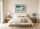 John Constable Print, Clouds displayed above a bed