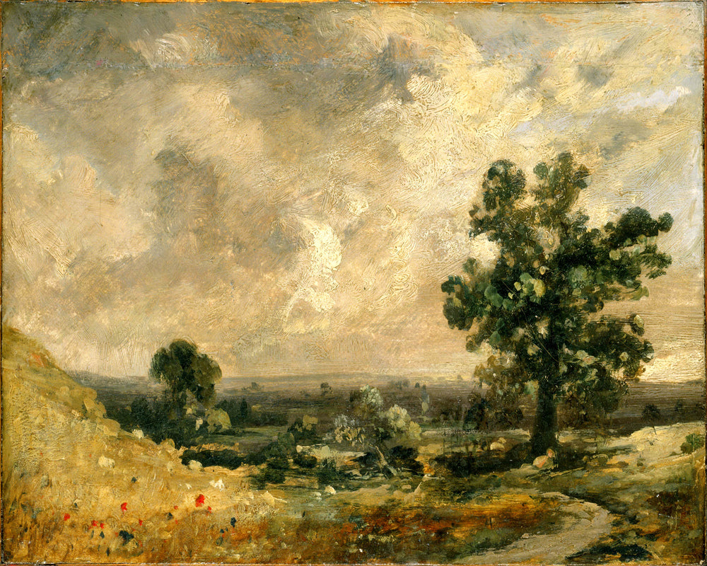 John Constable Print, English Landscape as an unframed print