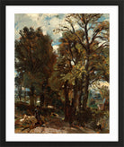 John Constable Print, Fen Lane, East Bergholt (ca in a black frame