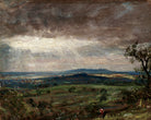 John Constable Print, Hampstead Heath, Looking Toward Harrow (1821-1822) as an unframed print