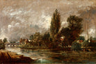 John Constable Print, Harnham Bridge, Salisbury (1821) as an unframed print