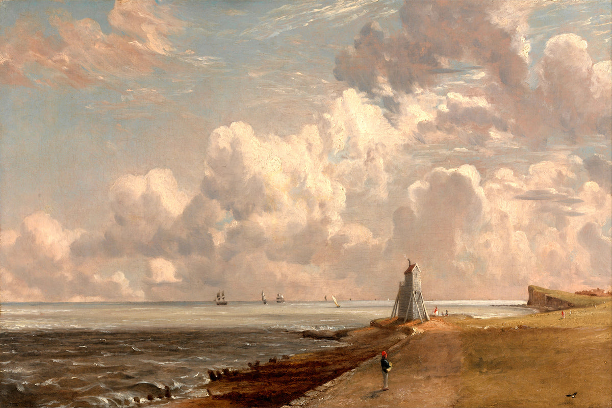 John Constable Print, Harwich- The Low Lighthouse and Beacon Hill (ca as an unframed print