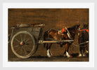 John Constable Print, Horse and Cart (ca in a white frame