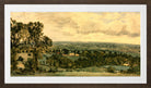 John Constable Print, Landscape (c in a brown frame