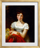 John Constable Print, Mary Freer (1809) in a gold frame