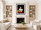 John Constable Print, Mary Freer (1809) displayed in a Scandinavian living room