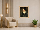 John Constable Print, Mrs. James Pulham Sr. (Frances Amys, ca displayed in an Art Deco interior