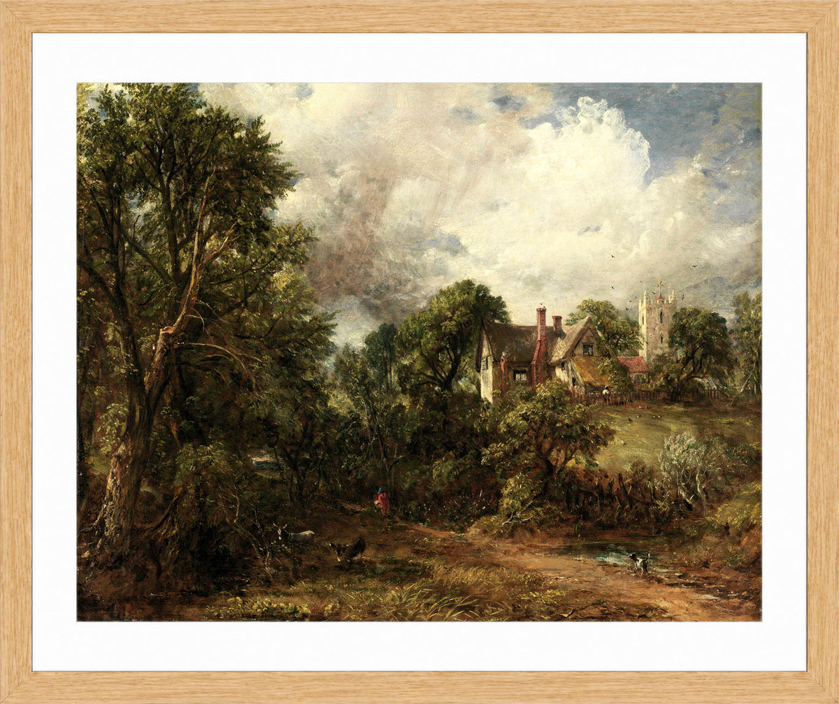 John Constable Print, The Glebe Farm (1827) in an oak frame