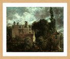 John Constable Print, The Grove, or the Admiral’s House in Hampstead (between 1821 and 1822) in an oak frame