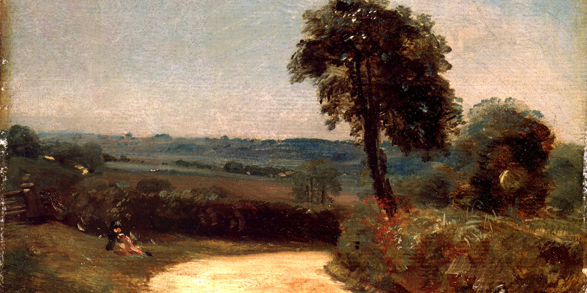 John Constable Print, The Lane from East Bergholt to Flatford (1812) as an unframed print