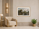 John Constable Print, The White Horse (1818-1819) displayed in an Art Deco interior