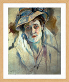Jules Pascin Print, Hermine David (1907) in an oak frame