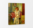 Jules Pascin Print, Hermine David à l’atelier (circa 1915) as a ready-to-hang canvas panel