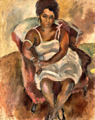 Jules Pascin Print, Julie, la Martiniquaise (1924) as an unframed print