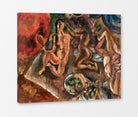 Jules Pascin Print, La toilette aux tropiques (1917) as a ready-to-hang canvas panel