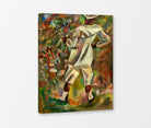 Jules Pascin Print, La visite du dimanche (1919) as a ready-to-hang canvas panel