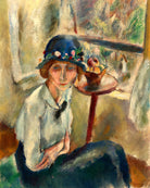 Jules Pascin Print, Portrait d’Hermine David (1916) as an unframed print