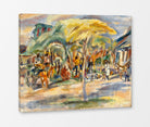 Jules Pascin Print, Southern Landscape (1917) as a ready-to-hang canvas panel