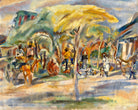 Jules Pascin Print, Southern Landscape (1917) as an unframed print