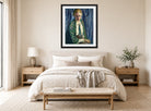 Portrait of Alma Koskel (1916–1917) by Konrad Mägi — bedroom