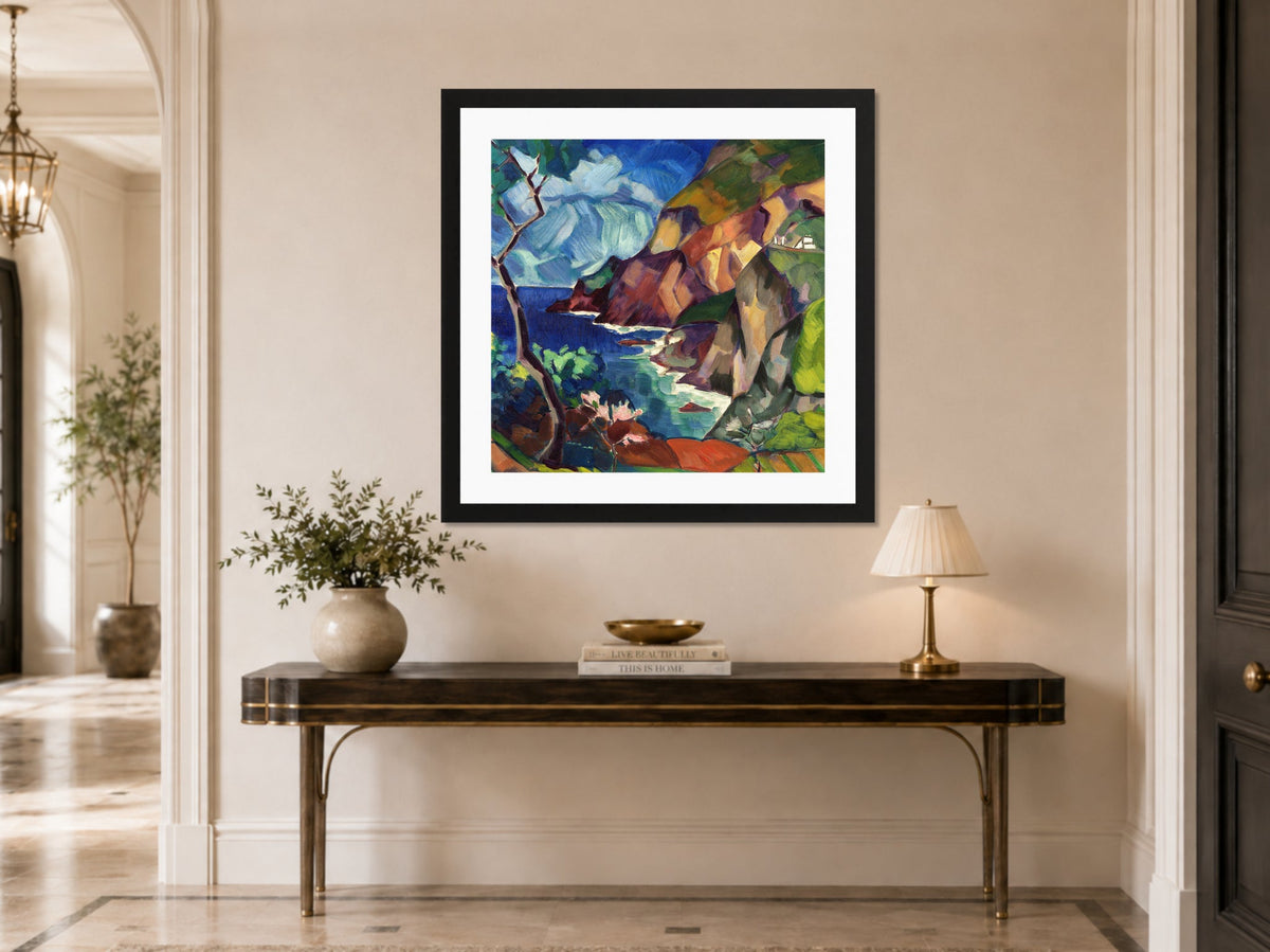 Capri Landscape (1922–1923) by Konrad Mägi — hallway