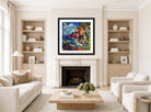 Capri Landscape (1922–1923) by Konrad Mägi — living room roomset