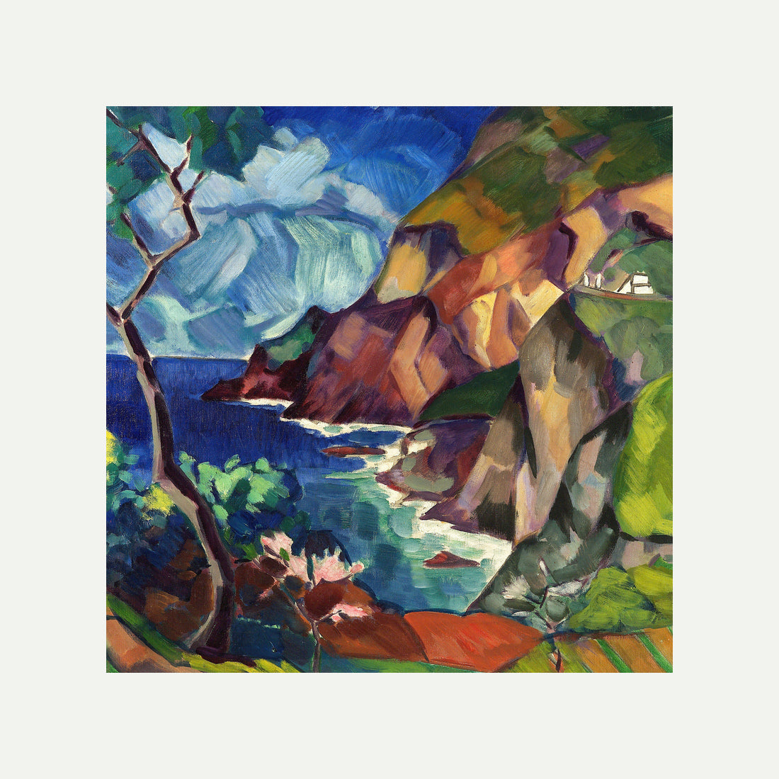 Capri Landscape (1922–1923) by Konrad Mägi — rolled canvas