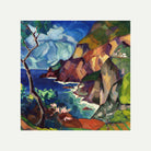 Capri Landscape (1922–1923) by Konrad Mägi — rolled canvas