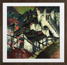 Capri Motif (1921–1922) by Konrad Mägi — brown frame