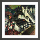 Capri Motif (1921–1922) by Konrad Mägi — dark grey frame