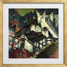 Capri Motif (1921–1922) by Konrad Mägi — gold frame