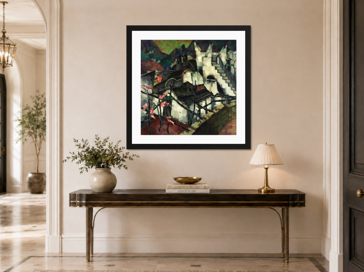 Capri Motif (1921–1922) by Konrad Mägi — hallway