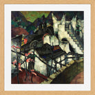 Capri Motif (1921–1922) by Konrad Mägi — oak frame