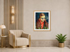 Portrait of a Lady (1923–1924) by Konrad Mägi — art deco roomset