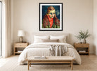 Portrait of a Lady (1923–1924) by Konrad Mägi — bedroom