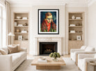 Portrait of a Lady (1923–1924) by Konrad Mägi — living room roomset