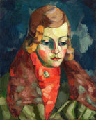 Portrait of a Lady (1923–1924) by Konrad Mägi — unframed