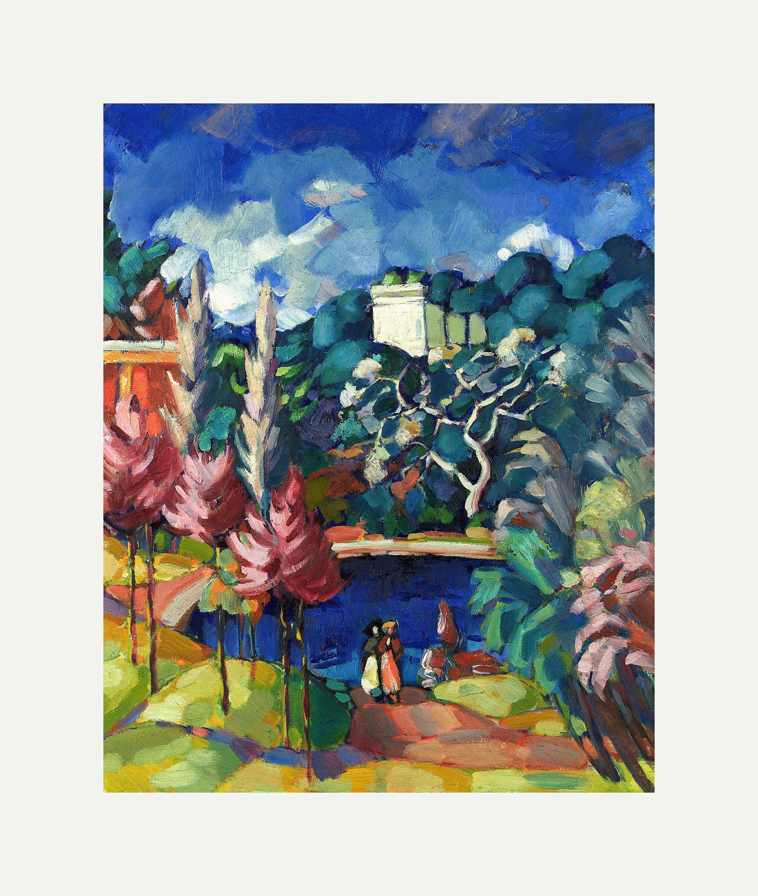 Italian Landscape (1922–1923) by Konrad Mägi — rolled canvas