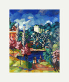 Italian Landscape (1922–1923) by Konrad Mägi — rolled canvas