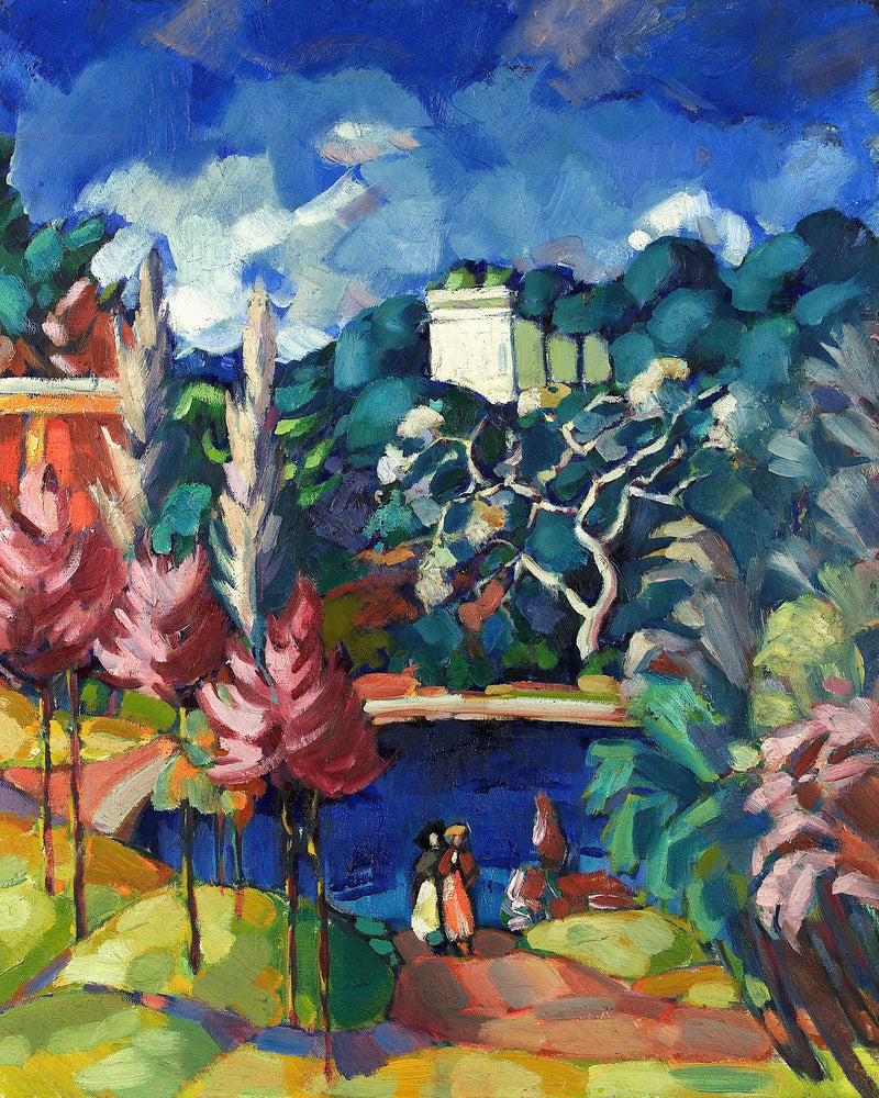 Italian Landscape (1922–1923) by Konrad Mägi — unframed