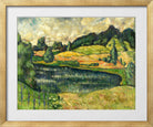 Landscape from Estonia (1915–1916) by Konrad Mägi — gold frame