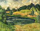 Landscape from Estonia (1915–1916) by Konrad Mägi — unframed