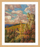 Landscape (1908–1910) by Konrad Mägi — oak frame