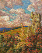 Landscape (1908–1910) by Konrad Mägi — unframed