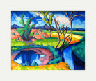 Landscape (1920–1921) by Konrad Mägi — rolled canvas