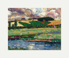 Landscape Study (1916–1917) by Konrad Mägi — rolled canvas