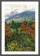 Norwegian Landscape (1908–1911) by Konrad Mägi — dark grey frame