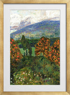 Norwegian Landscape (1908–1911) by Konrad Mägi — gold frame