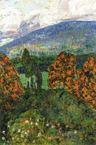 Norwegian Landscape (1908–1911) by Konrad Mägi — unframed