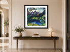 Oberstdorf Landscape (1922) by Konrad Mägi — hallway